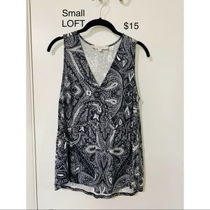 LOFT Sleeveless blouse
